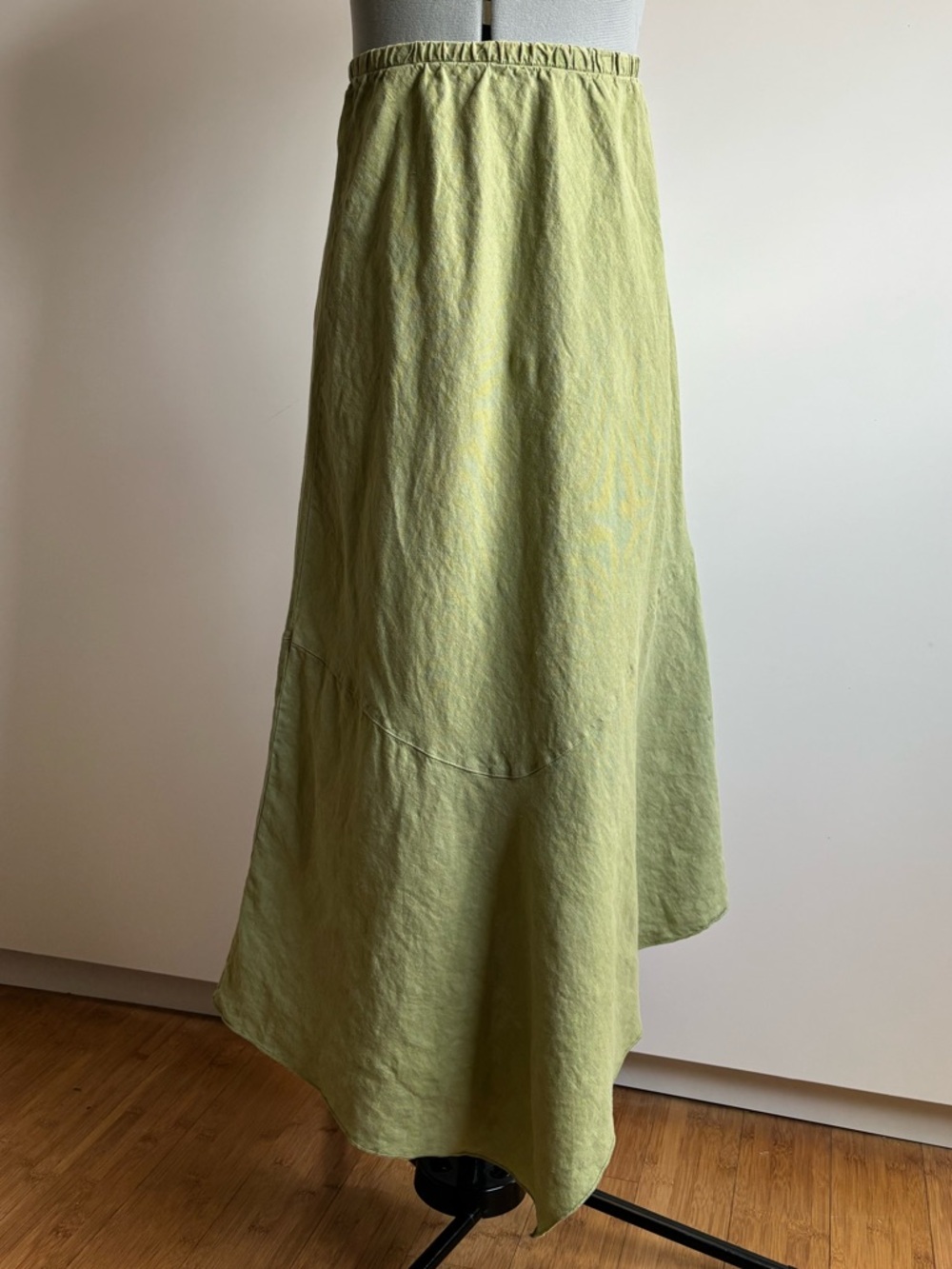 Bryn Walker Linen High-Low Midi Skirt